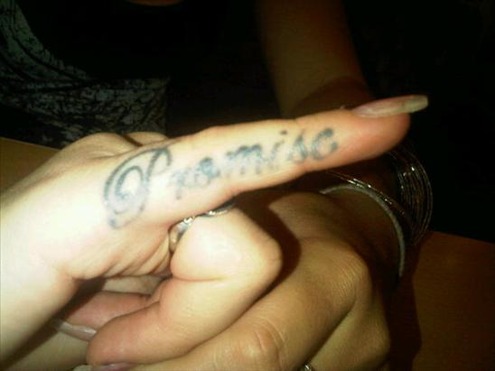 Frankmusik's photos - Pinky promise tattoo!!!! Amazing | Plixi